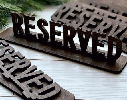 Stand reservado para mesa