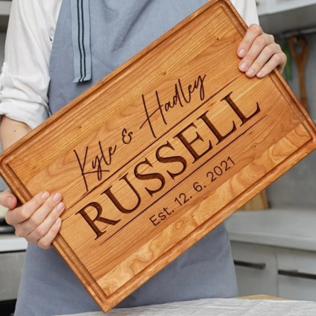 Tablas de cortar personalizadas