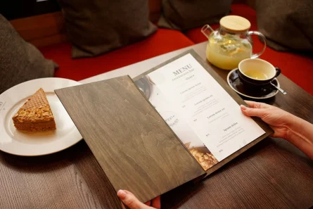 Menu para restaurante Duo